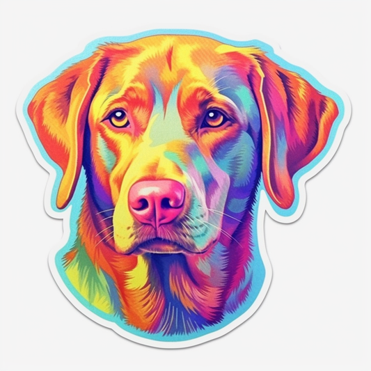 Chesapeake Bay Retriever Dog Vinyl Decal Sticker for Car, Laptop, Tumbler and more # 0010710