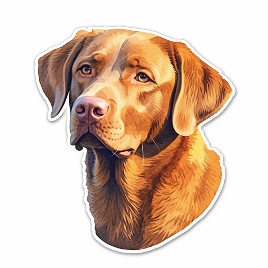 Chesapeake Bay Retriever Dog Vinyl Decal Sticker for Car, Laptop, Tumbler and more # 0010735