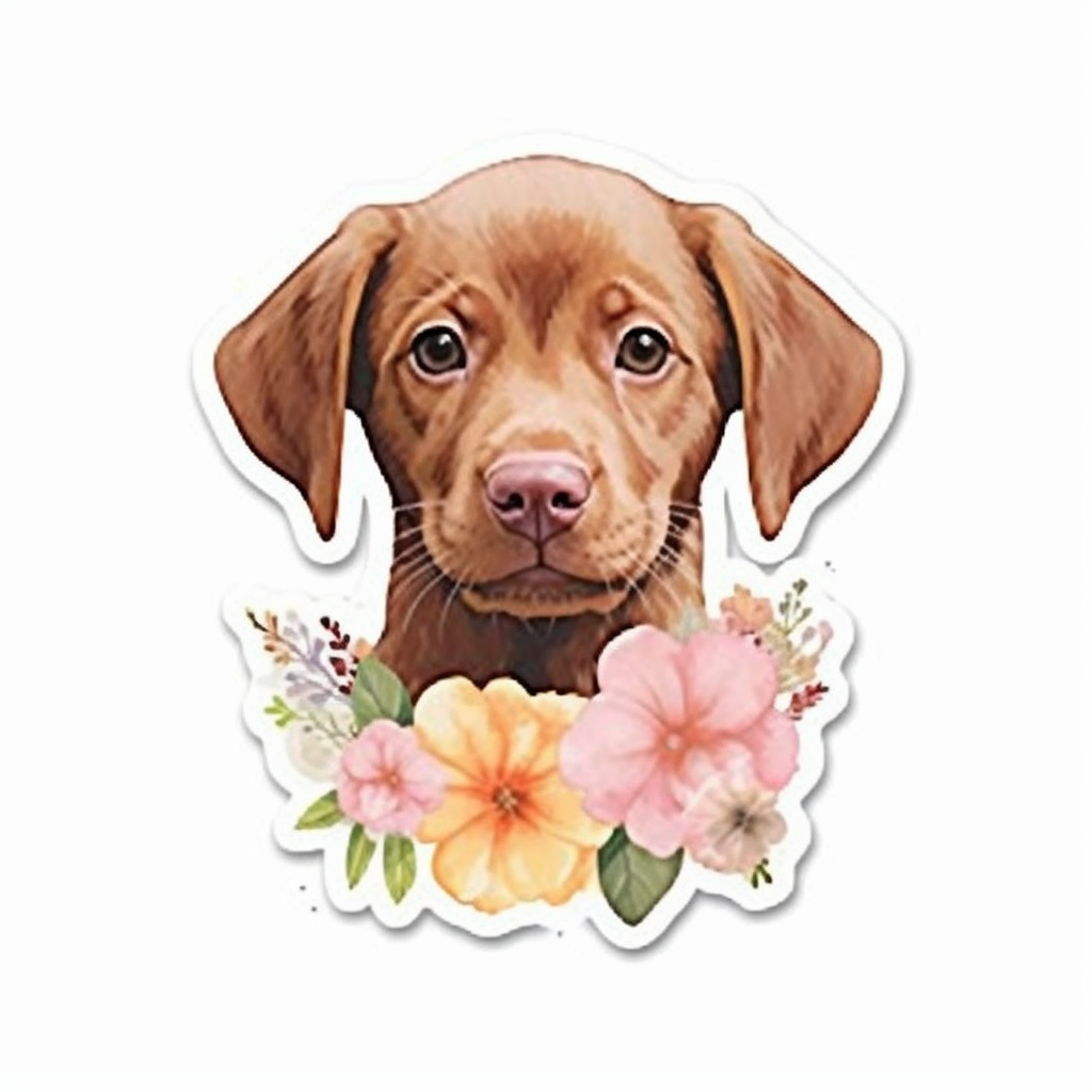 Chesapeake Bay Retriever Dog Vinyl Decal Sticker for Car, Laptop, Tumbler and more # 0010686