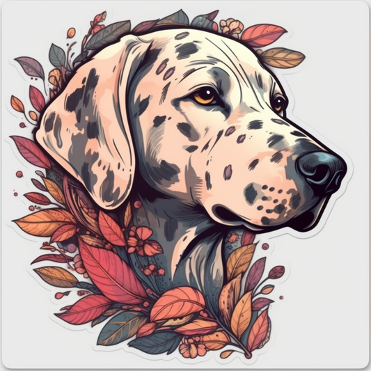 Dalmatian Dog Vinyl Decal Sticker for Car, Laptop, Tumbler and more # 008868