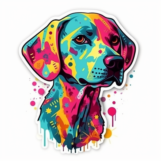 Dalmatian Dog Vinyl Decal Sticker for Car, Laptop, Tumbler and more # 008860