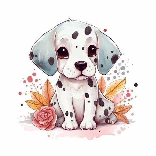 Dalmatian Dog Vinyl Decal Sticker for Car, Laptop, Tumbler and more # 008884