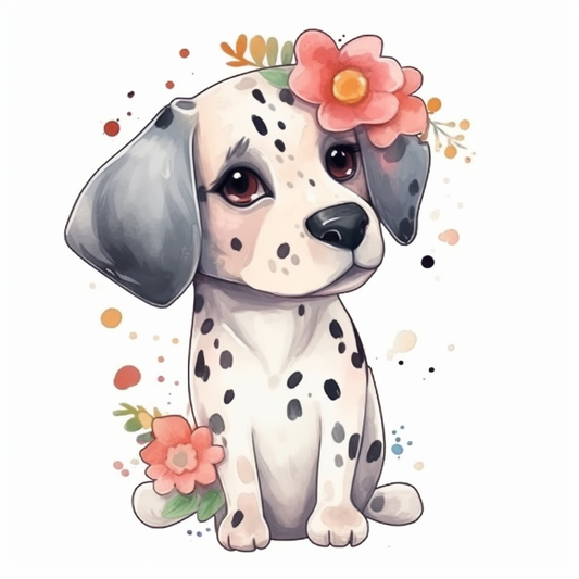 Dalmatian Dog Vinyl Decal Sticker for Car, Laptop, Tumbler and more # 008897