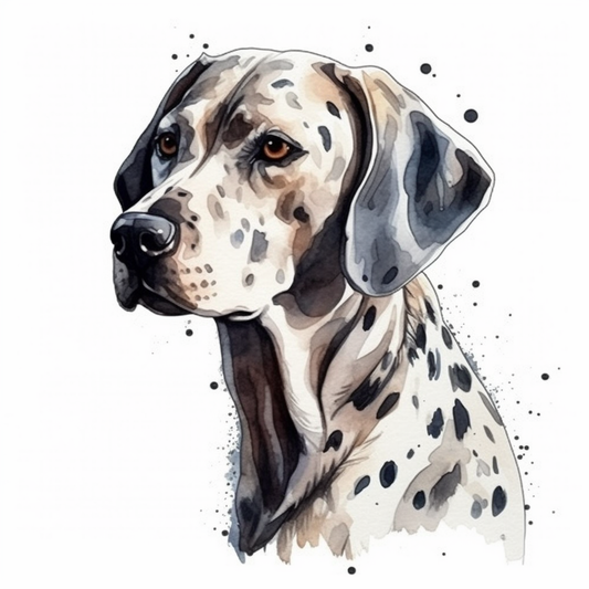 Dalmatian Dog Vinyl Decal Sticker for Car, Laptop, Tumbler and more # 008874