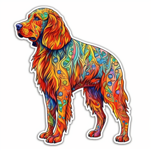 Irish Setter Irish Setter Dog Vinyl Decal Sticker for Car, Laptop, Tumbler and more # 009630