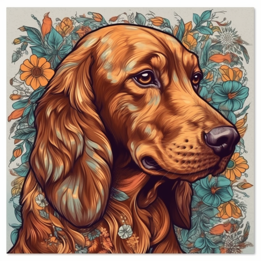 Irish Setter Irish Setter Dog Vinyl Decal Sticker for Car, Laptop, Tumbler and more # 009662
