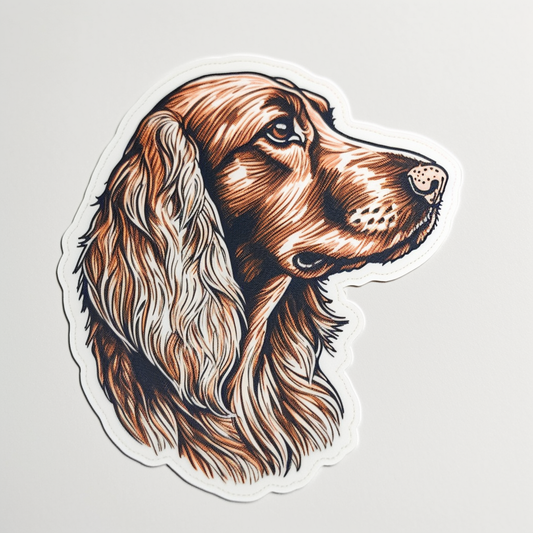 Irish Setter Irish Setter Dog Vinyl Decal Sticker for Car, Laptop, Tumbler and more # 009597