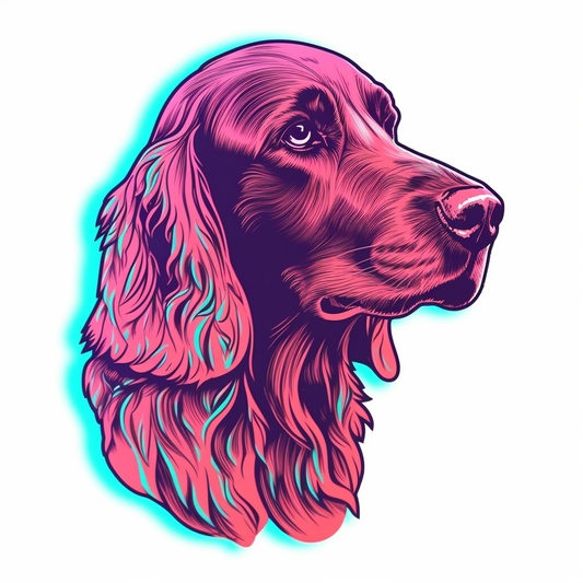 Irish Setter Irish Setter Dog Vinyl Decal Sticker for Car, Laptop, Tumbler and more # 009632