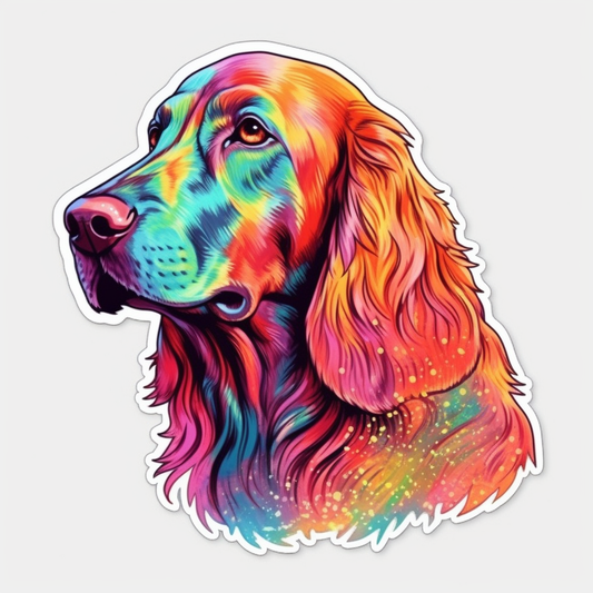 Irish Setter Irish Setter Dog Vinyl Decal Sticker for Car, Laptop, Tumbler and more # 009684
