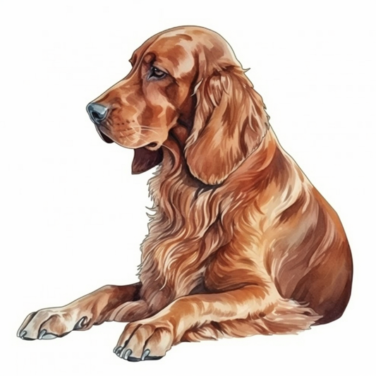 Irish Setter Irish Setter Dog Vinyl Decal Sticker for Car, Laptop, Tumbler and more # 009648