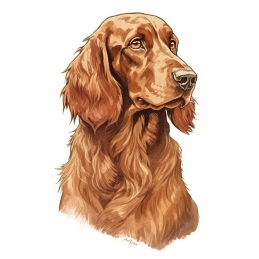 Irish Setter Irish Setter Dog Vinyl Decal Sticker for Car, Laptop, Tumbler and more # 009675