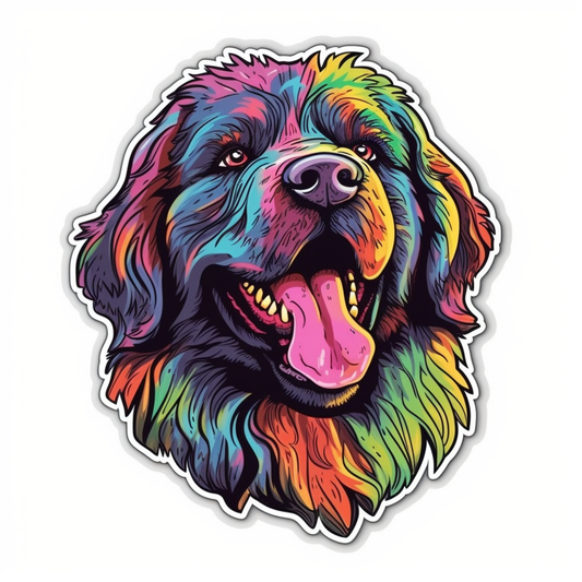 Newfoundland Newfoundland Dog Vinyl Decal Sticker for Car, Laptop, Tumbler and more # 009685