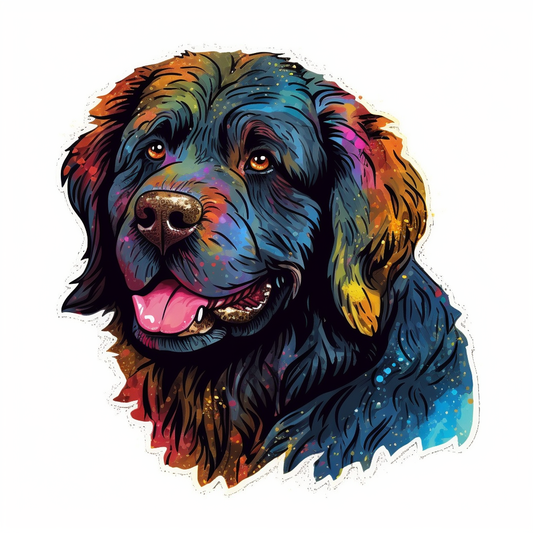 Newfoundland Newfoundland Dog Vinyl Decal Sticker for Car, Laptop, Tumbler and more # 009776