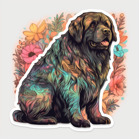 Newfoundland Newfoundland Dog Vinyl Decal Sticker for Car, Laptop, Tumbler and more # 009681