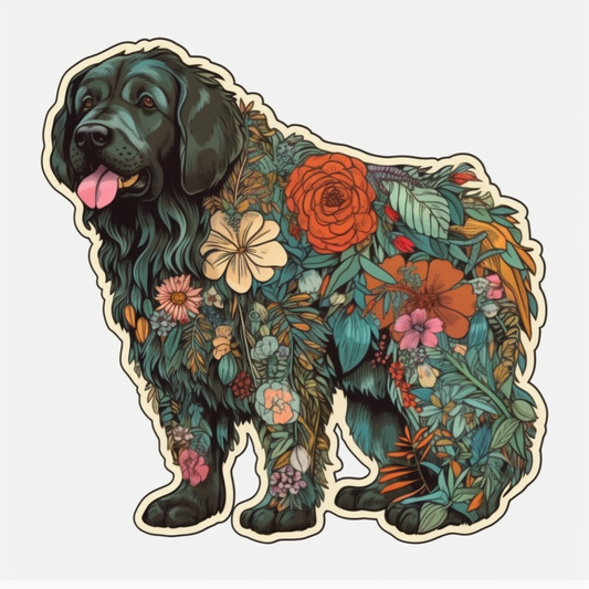 Newfoundland Newfoundland Dog Vinyl Decal Sticker for Car, Laptop, Tumbler and more # 009689