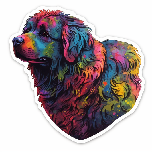 Newfoundland Newfoundland Dog Vinyl Decal Sticker for Car, Laptop, Tumbler and more # 009770