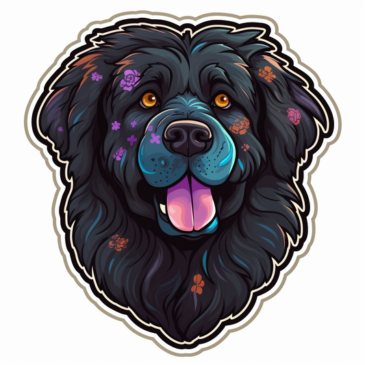 Newfoundland Newfoundland Dog Vinyl Decal Sticker for Car, Laptop, Tumbler and more # 009791