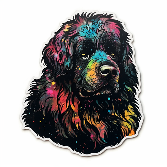 Newfoundland Newfoundland Dog Vinyl Decal Sticker for Car, Laptop, Tumbler and more # 009833