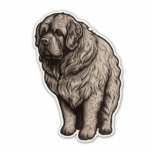 Newfoundland Newfoundland Dog Vinyl Decal Sticker for Car, Laptop, Tumbler and more # 009733