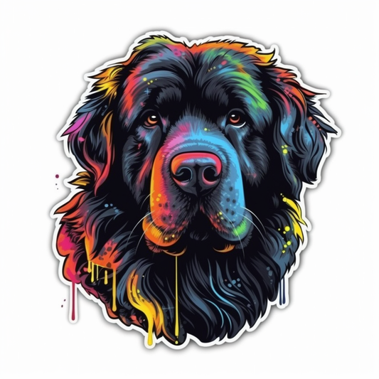 Newfoundland Newfoundland Dog Vinyl Decal Sticker for Car, Laptop, Tumbler and more # 009790