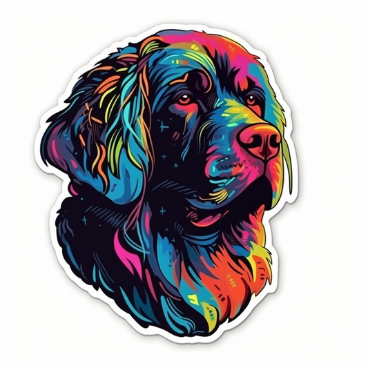 Newfoundland Newfoundland Dog Vinyl Decal Sticker for Car, Laptop, Tumbler and more # 009828