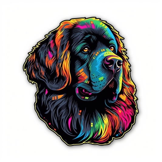 Newfoundland Newfoundland Dog Vinyl Decal Sticker for Car, Laptop, Tumbler and more # 009719