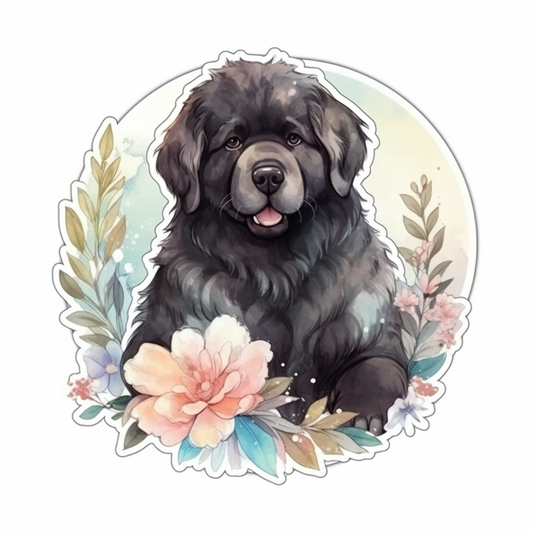 Newfoundland Newfoundland Dog Vinyl Decal Sticker for Car, Laptop, Tumbler and more # 009747