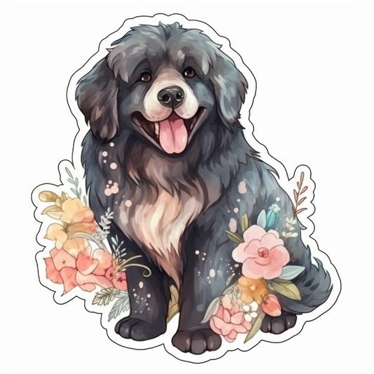 Newfoundland Newfoundland Dog Vinyl Decal Sticker for Car, Laptop, Tumbler and more # 009760