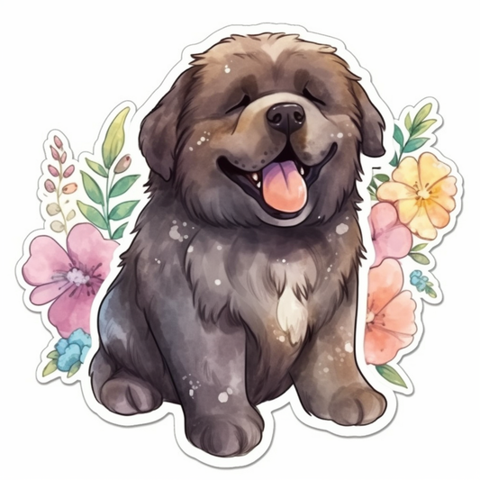 Newfoundland Newfoundland Dog Vinyl Decal Sticker for Car, Laptop, Tumbler and more # 009755