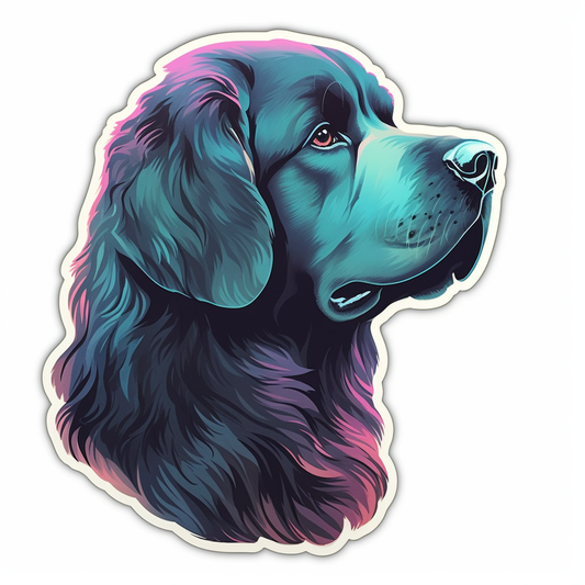 Newfoundland Newfoundland Dog Vinyl Decal Sticker for Car, Laptop, Tumbler and more # 009762