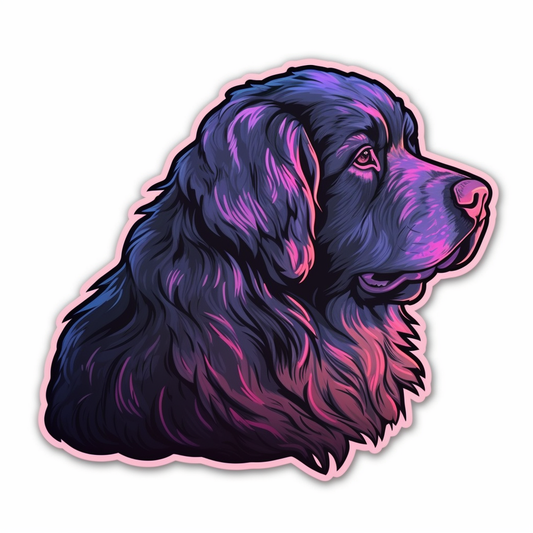 Newfoundland Newfoundland Dog Vinyl Decal Sticker for Car, Laptop, Tumbler and more # 009768