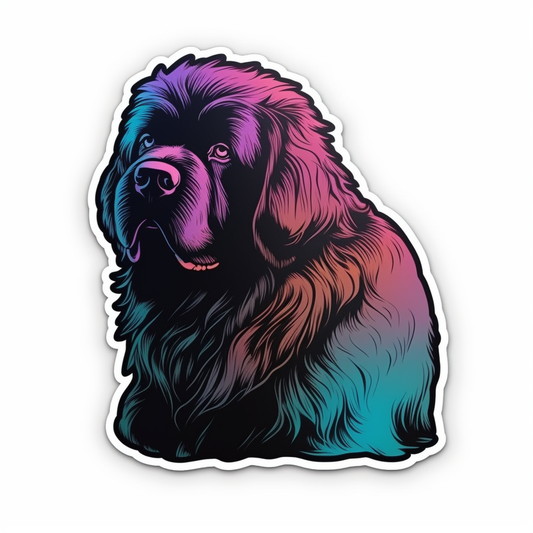 Newfoundland Newfoundland Dog Vinyl Decal Sticker for Car, Laptop, Tumbler and more # 009772