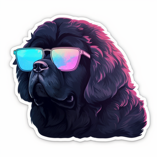 Newfoundland Newfoundland Dog Vinyl Decal Sticker for Car, Laptop, Tumbler and more # 009811