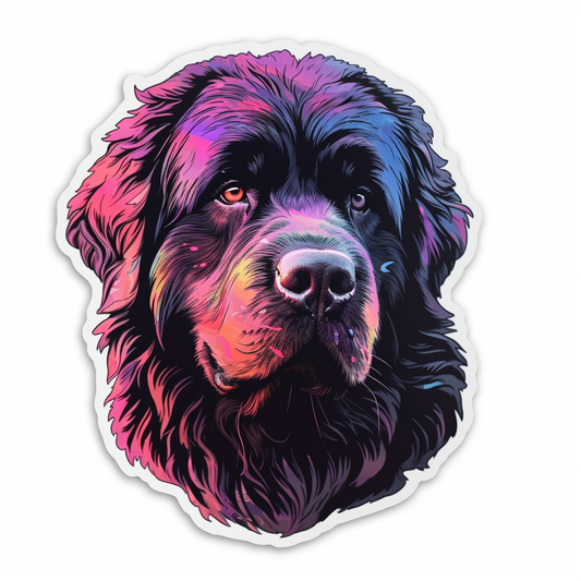 Newfoundland Newfoundland Dog Vinyl Decal Sticker for Car, Laptop, Tumbler and more # 009821