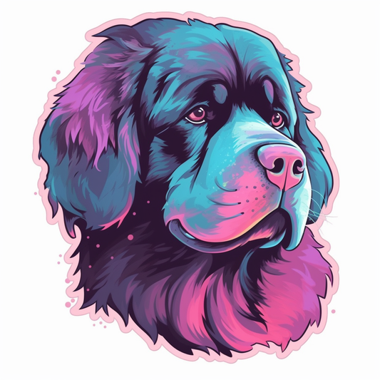 Newfoundland Newfoundland Dog Vinyl Decal Sticker for Car, Laptop, Tumbler and more # 009779