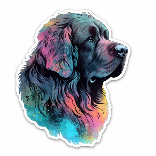Newfoundland Newfoundland Dog Vinyl Decal Sticker for Car, Laptop, Tumbler and more # 009777
