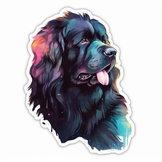 Newfoundland Newfoundland Dog Vinyl Decal Sticker for Car, Laptop, Tumbler and more # 009759