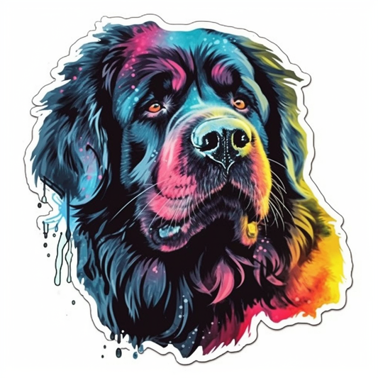Newfoundland Newfoundland Dog Vinyl Decal Sticker for Car, Laptop, Tumbler and more # 009744