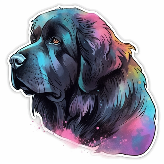 Newfoundland Newfoundland Dog Vinyl Decal Sticker for Car, Laptop, Tumbler and more # 009798