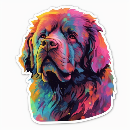Newfoundland Newfoundland Dog Vinyl Decal Sticker for Car, Laptop, Tumbler and more # 009738