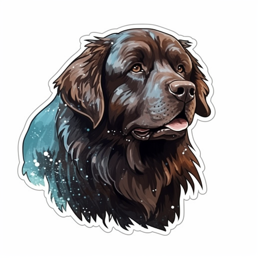 Newfoundland Newfoundland Dog Vinyl Decal Sticker for Car, Laptop, Tumbler and more # 009783