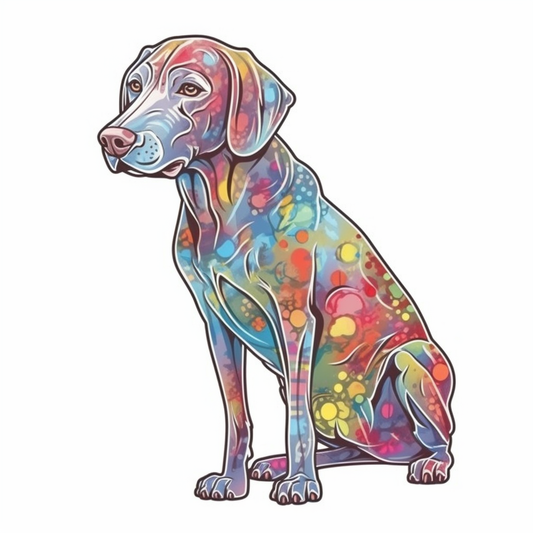 Weimaraner Weimaraner Dog Vinyl Decal Sticker for Car, Laptop, Tumbler and more # 009836