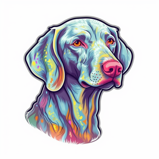 Weimaraner Weimaraner Dog Vinyl Decal Sticker for Car, Laptop, Tumbler and more # 009797