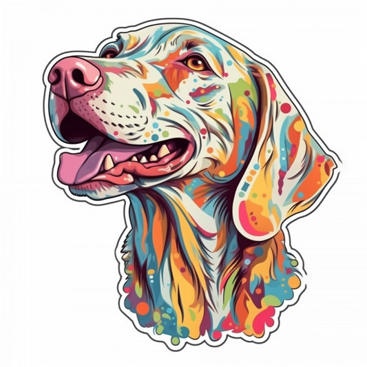 Weimaraner Weimaraner Dog Vinyl Decal Sticker for Car, Laptop, Tumbler and more # 009814