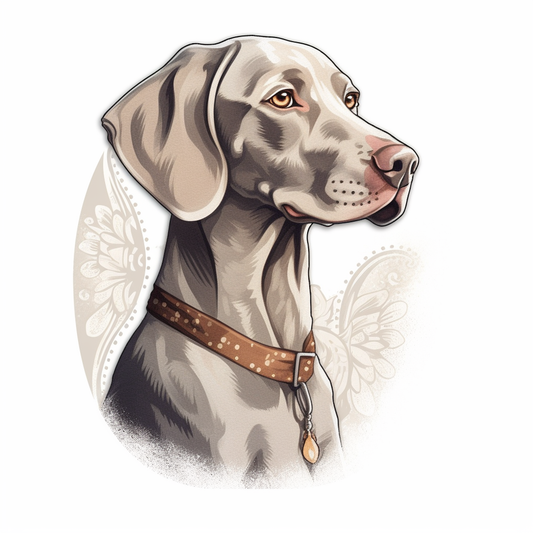 Weimaraner Weimaraner Dog Vinyl Decal Sticker for Car, Laptop, Tumbler and more # 009796