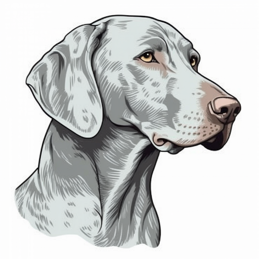 Weimaraner Weimaraner Dog Vinyl Decal Sticker for Car, Laptop, Tumbler and more # 009805