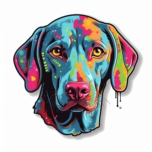 Weimaraner Weimaraner Dog Vinyl Decal Sticker for Car, Laptop, Tumbler and more # 009842