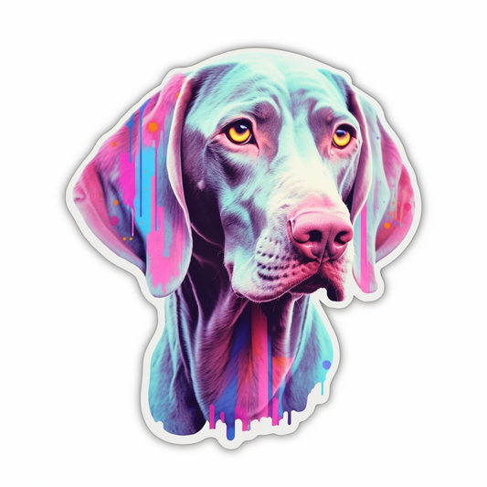 Weimaraner Weimaraner Dog Vinyl Decal Sticker for Car, Laptop, Tumbler and more # 009839
