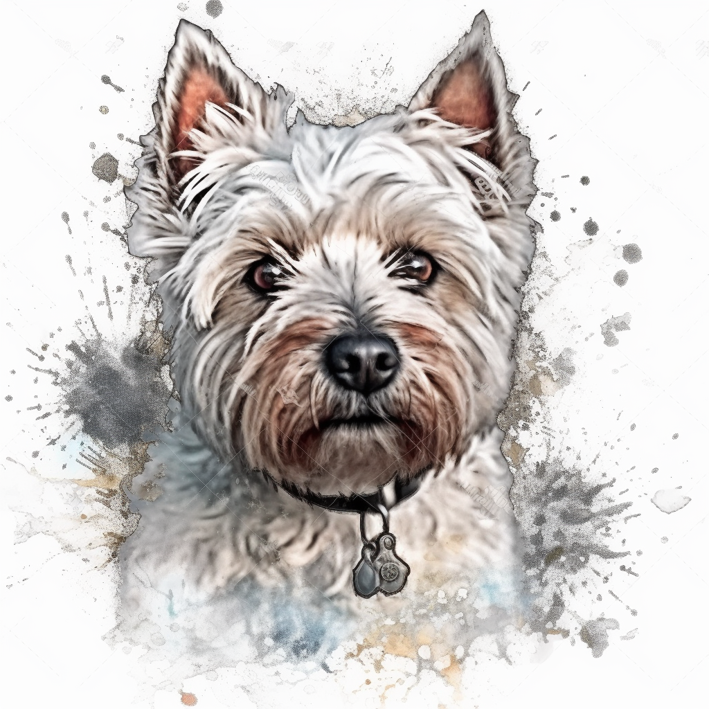 West Highland White Terrier West Highland Dog Vinyl Decal Sticker for Car, Laptop, Tumbler and more # 009890