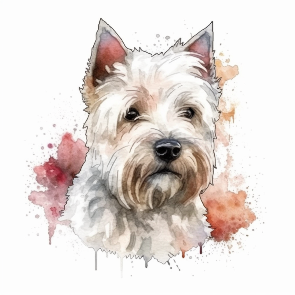 West Highland White Terrier West Highland Dog Vinyl Decal Sticker for Car, Laptop, Tumbler and more # 0010050